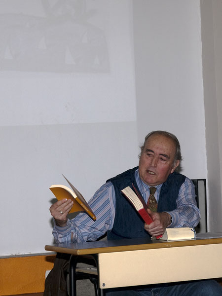 José Luis Reina Palazón en Función LEnguaje. 21/12/2011. Foto: N. Viadur